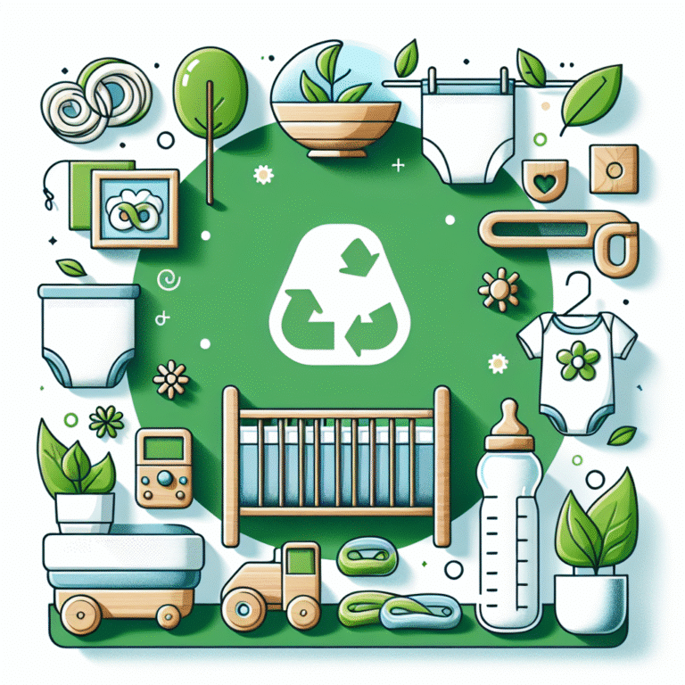 how to create an eco-friendly baby registry