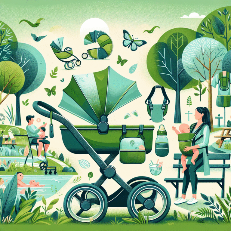 eco-friendly strollers and carriers for greener parenting