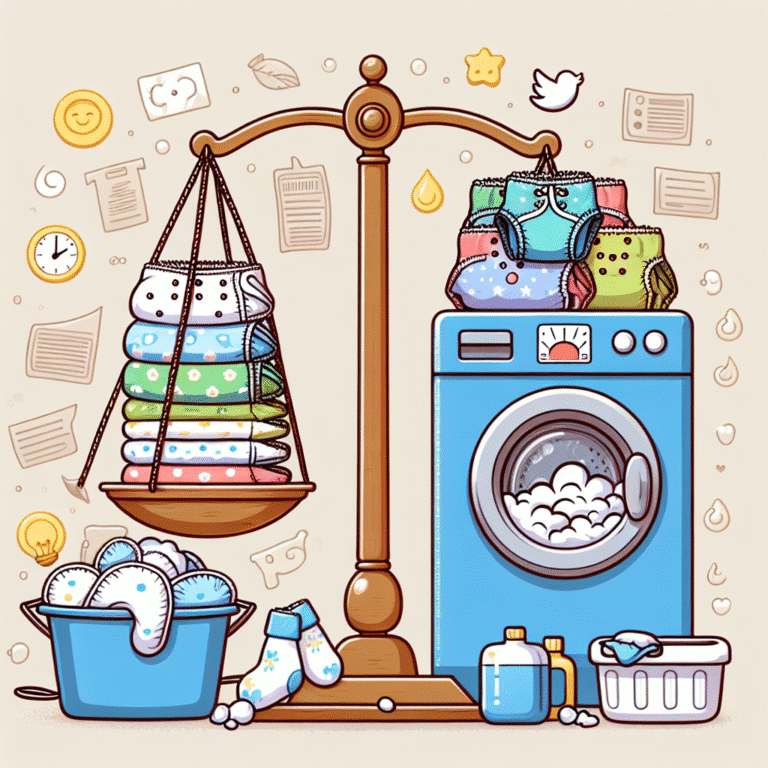 pros and cons of cloth diapering