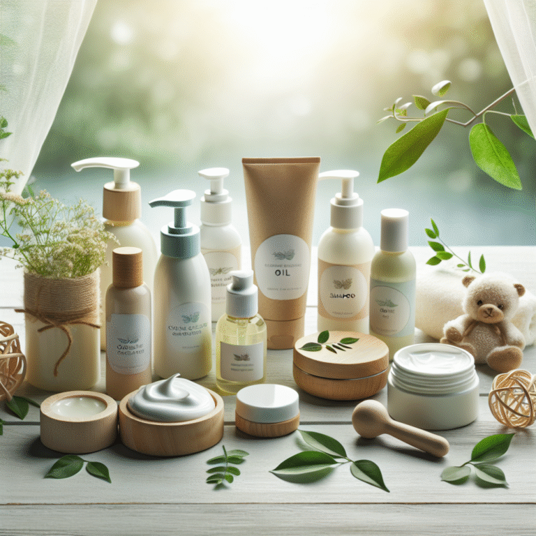 top natural baby skincare products for sensitive skin