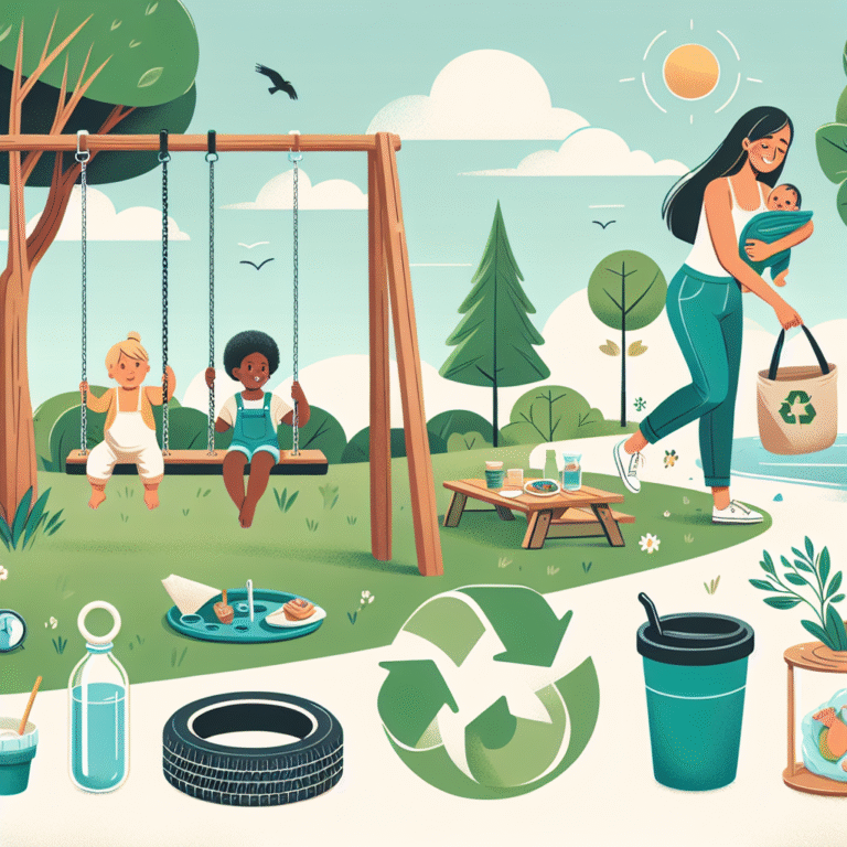 green parenting hacks for busy moms