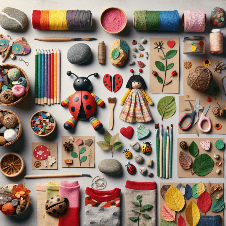 eco-friendly crafts for kids at home