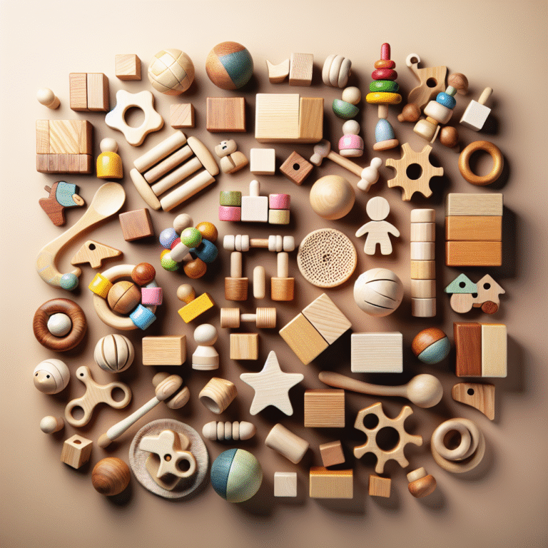 eco-friendly wooden baby toys that promote creativity