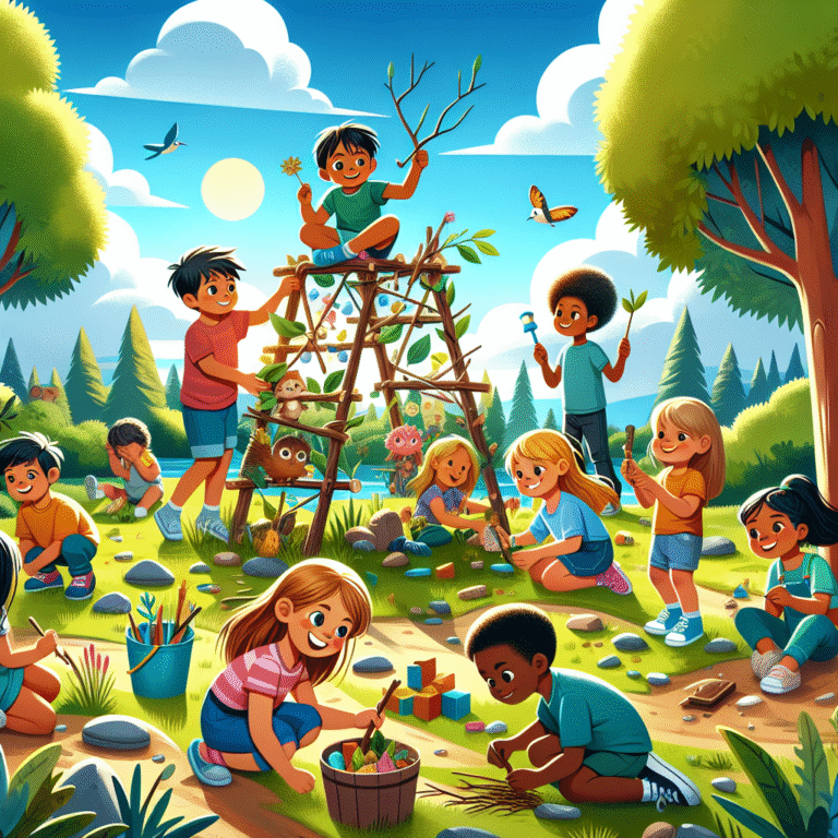 Outdoor Eco-Friendly Games: Nature Play for Kids