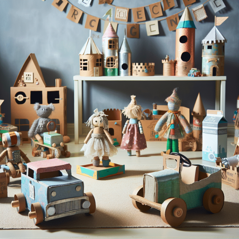 DIY recycled toys for kids
