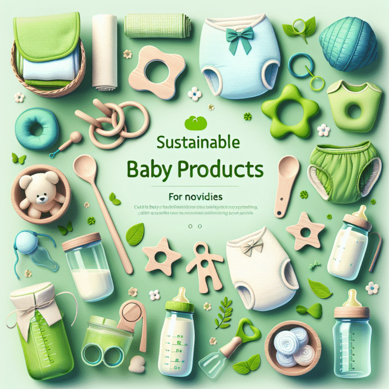beginner’s guide to sustainable baby products