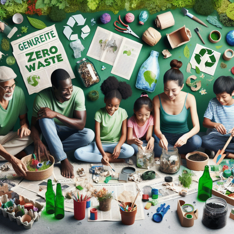 Zero Waste Family Activities: Engaging Kids While Saving the Planet